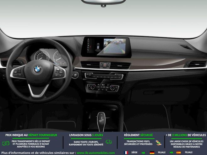 BMW X1 sDrive 20i 192 ch BVA Noir de 2020