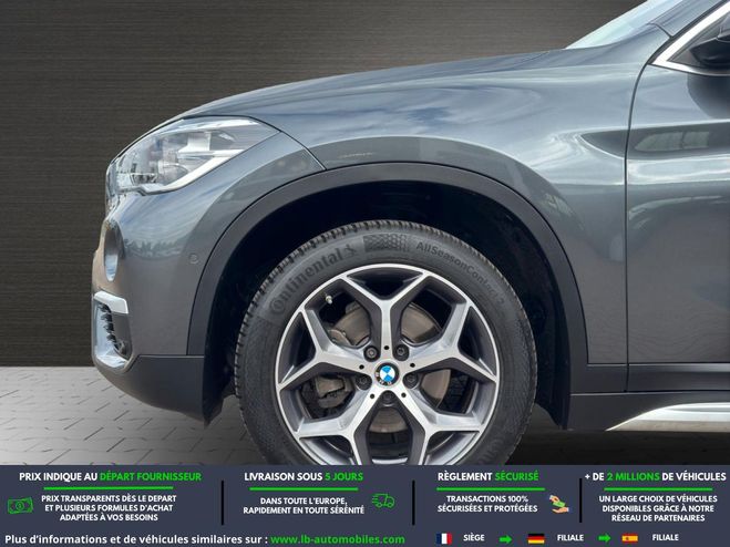 BMW X1 xDrive 18d 150 ch BVA Gris M�tallique de 2019