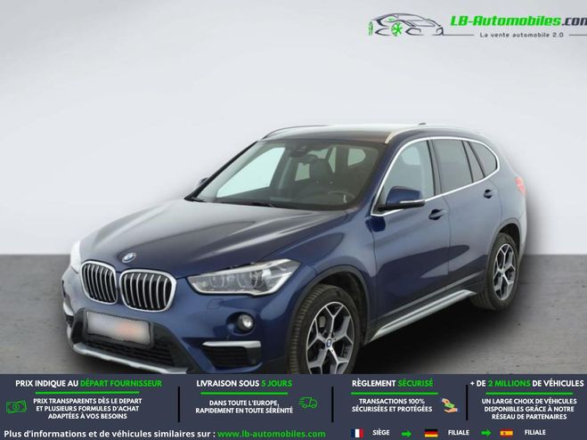 BMW X1 xDrive 18d 150 ch BVA Bleu M�tallique de 2019