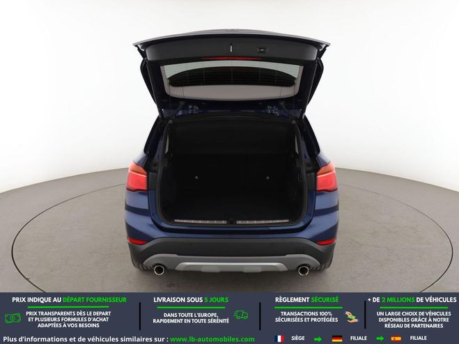 BMW X1 xDrive 18d 150 ch BVA Bleu M�tallique de 2019