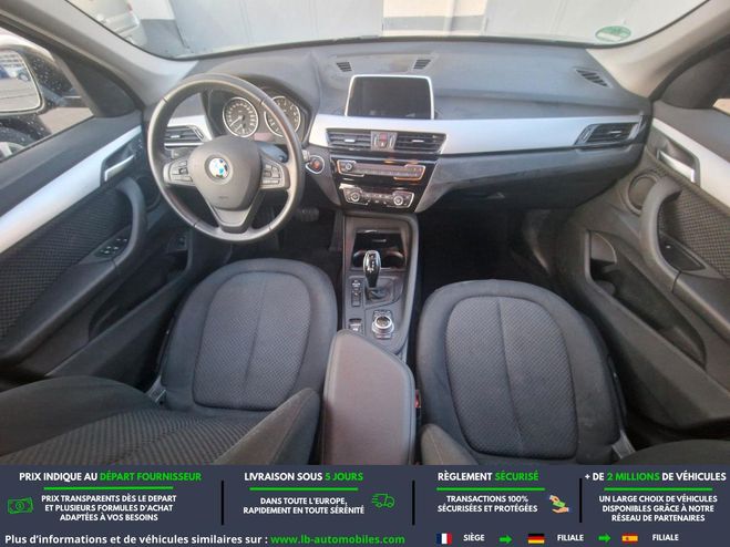 BMW X1 sDrive 18i 140 ch BVA Noir de 2018
