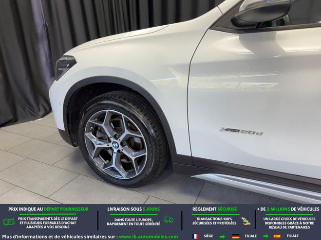 BMW X1 sDrive 20d 190 ch BVA Blanc de 2015