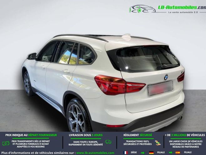 BMW X1 sDrive 20d 190 ch BVA Blanc de 2015