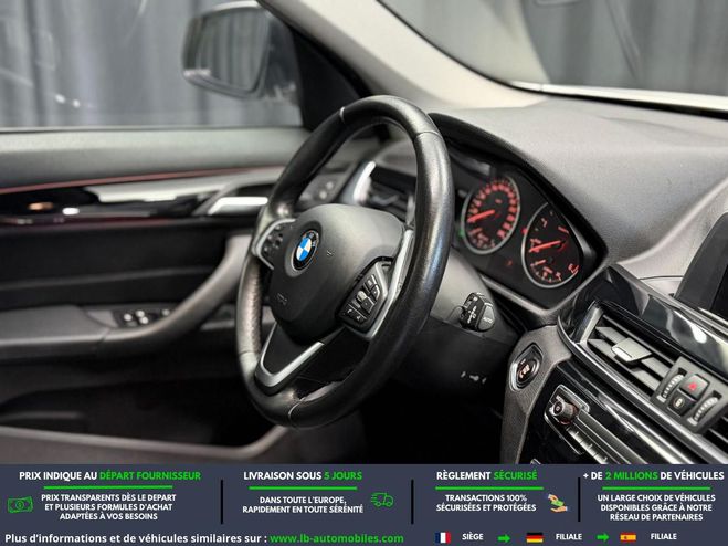 BMW X1 sDrive 20d 190 ch BVA Blanc de 2015