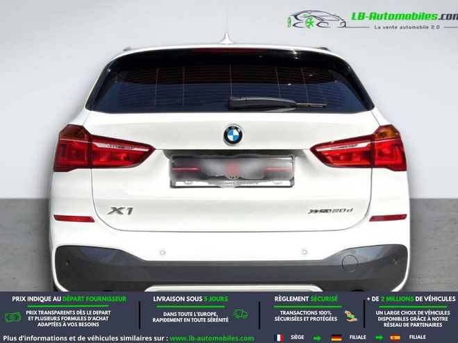 BMW X1 sDrive 20d 190 ch BVA Blanc de 2018