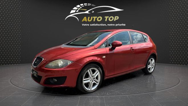 Seat Leon 1.9 TDI105 FAP REFERENCE ECOMOTIVE ROUGE de 2009