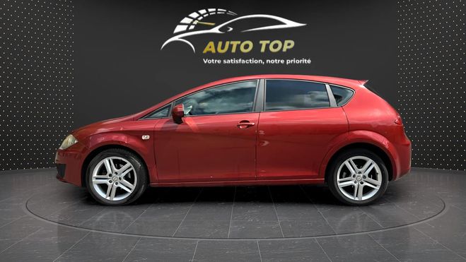 Seat Leon 1.9 TDI105 FAP REFERENCE ECOMOTIVE ROUGE de 2009