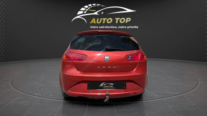 Seat Leon 1.9 TDI105 FAP REFERENCE ECOMOTIVE ROUGE de 2009