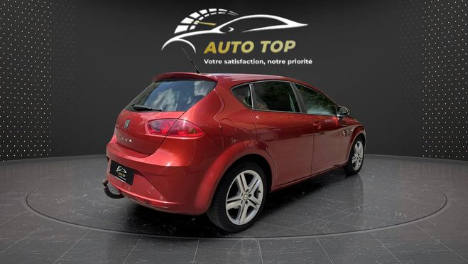 Seat Leon 1.9 TDI105 FAP REFERENCE ECOMOTIVE ROUGE de 2009