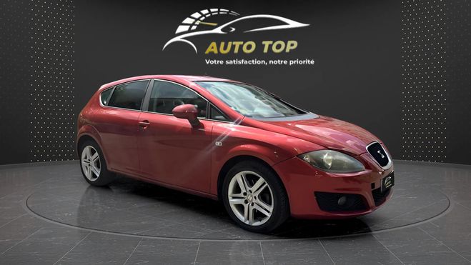 Seat Leon 1.9 TDI105 FAP REFERENCE ECOMOTIVE ROUGE de 2009