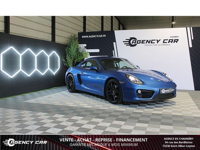 Porsche Cayman 2.7i - BV PDK/�chappement sport/carplay/ BLEU CLAIR de 2016