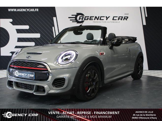 Mini Cabrio Cabriolet 2.0i - 231 - BVA Sport JCW Sui GRIS de 2018