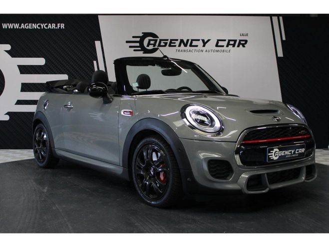 Mini Cabrio Cabriolet 2.0i - 231 - BVA Sport JCW Sui GRIS de 2018