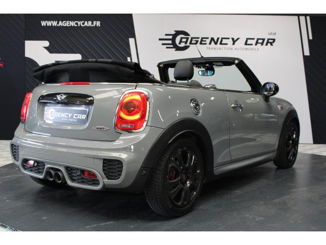 Mini Cabrio Cabriolet 2.0i - 231 - BVA Sport JCW Sui GRIS de 2018