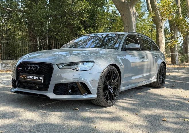 Audi RS6 PERFORMANCE V8 4.0 TFSI 605 ch QUATTRO T Gris de 2018