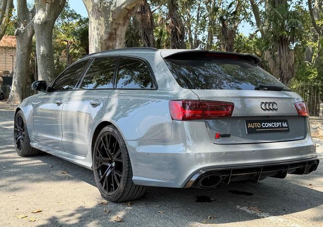 Audi RS6 PERFORMANCE V8 4.0 TFSI 605 ch QUATTRO T Gris de 2018