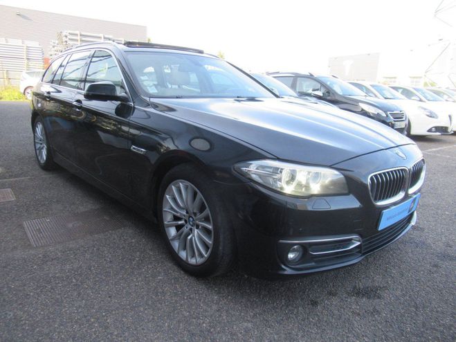 BMW Serie 5 Touring 520d 190ch Luxury Noir de 2014