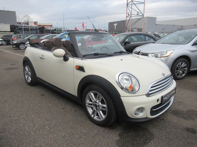 Mini One Cabriolet Cooper D 112cv Beige de 2011