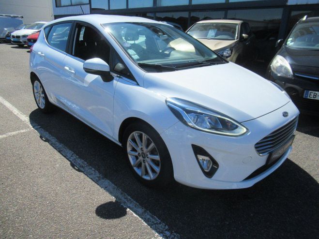 Ford Fiesta 1.0 EcoBoost 100 ch S&S BVM6 Trend Blanc de 2017