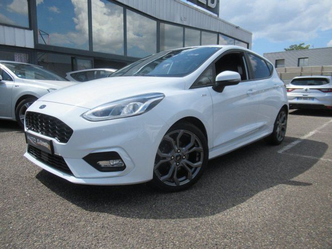 Ford Fiesta 1.0 ecoboost flexifuel 125 ST-Line Blanc de 2021