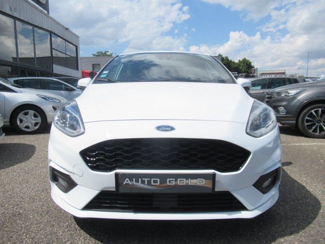 Ford Fiesta 1.0 ecoboost flexifuel 125 ST-Line Blanc de 2021