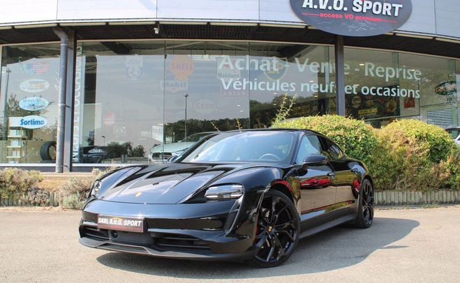 Porsche Taycan 476 avec batterie performance plus 93.4k Noir de 2021