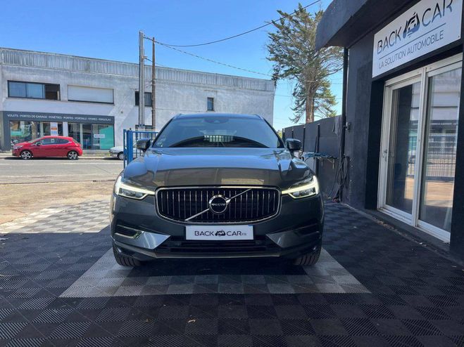 Volvo XC60 T6 Recharge AWD 253 ch + 87 ch Geartroni Gris de 2020