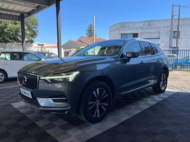 Volvo XC60 T6 Recharge AWD 253 ch + 87 ch Geartroni Gris de 2020