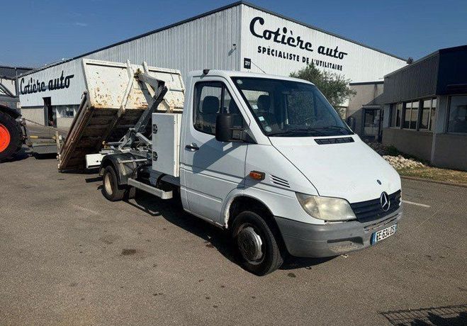 Mercedes Sprinter Pour export ou n�gociant Ampliroll Blanc de 2000