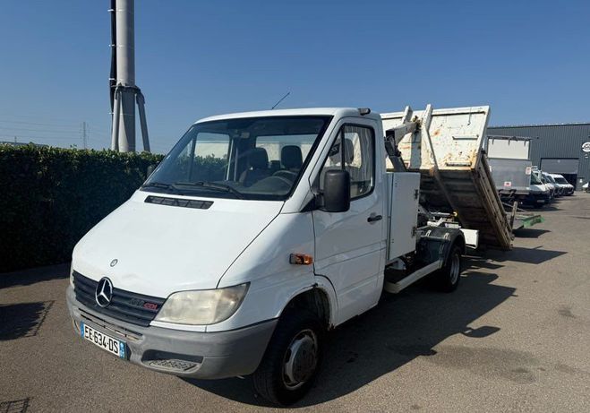 Mercedes Sprinter Pour export ou n�gociant Ampliroll Blanc de 2000