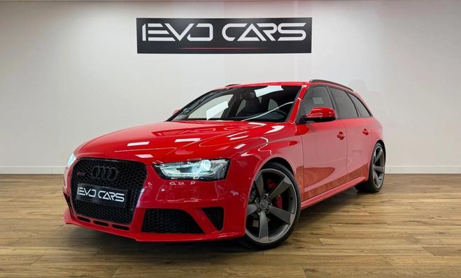 Audi RS4 Avant Quattro (B8) 4.2 TFSi V8 450 ch S- Rouge de 2013
