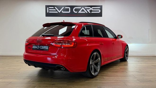 Audi RS4 Avant Quattro (B8) 4.2 TFSi V8 450 ch S- Rouge de 2013