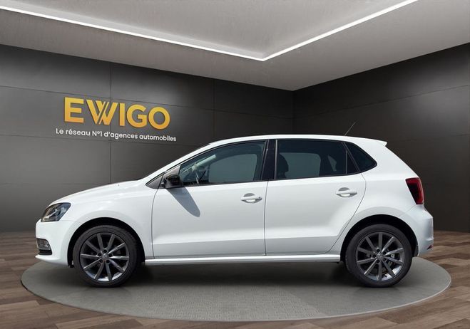 Volkswagen Polo 1.0 75 TREND LINE Garantie 6 mois Blanc de 2014