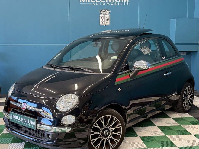 Fiat 500 1.2 8V 69CH 500BYGUCCI Noir de 2012