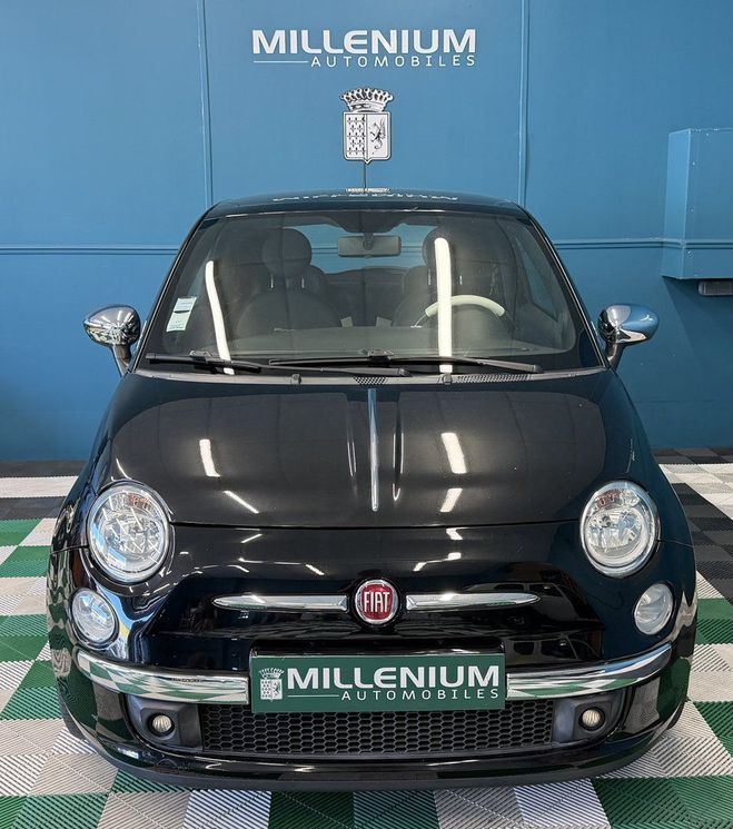 Fiat 500 1.2 8V 69CH 500BYGUCCI Noir de 2012