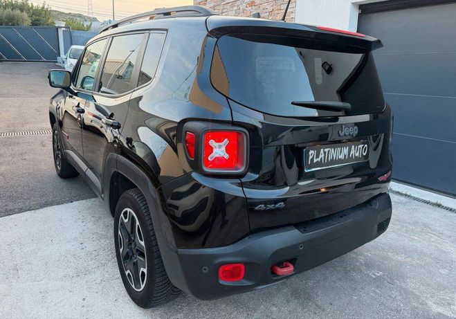 Jeep Renegade 2.0 Multijet 170 Awd Trailhawk BVA9 Noir de 2016