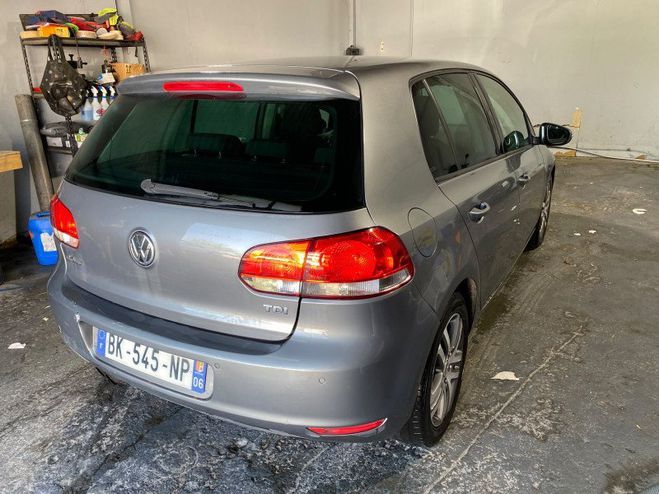 Volkswagen Golf VI 2.0 TDI 110CH FAP CONFORTLINE 5P GRIS F de 2009