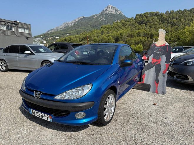 Peugeot 206 CC 2.0 16V BLEU F de 2002