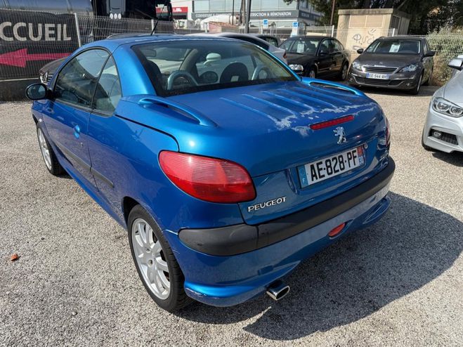 Peugeot 206 CC 2.0 16V BLEU F de 2002