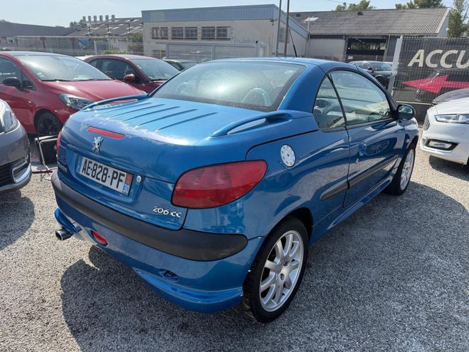 Peugeot 206 CC 2.0 16V BLEU F de 2002