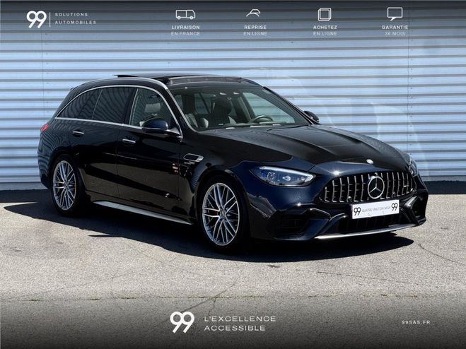 Mercedes Classe C Break C63S E Perf T BURMESTER HUD AMG TR NOIR - OBSIDIENNE METALISEE de 2024