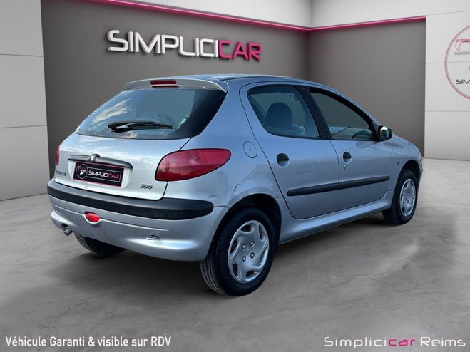 Peugeot 206 ROLAND GARROS 1.6 Gris Clair de 1999