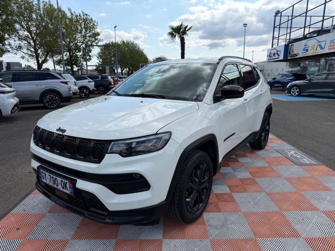 Jeep Compass 1.5 TURBO T4 130 e-HYBRID BVR7 NIGHT EAG Blanc de 2023