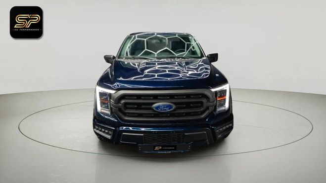 Ford F150 F-150 SuperCrew 5.0 V8 4x4 * Look Raptor Bleu de 2021