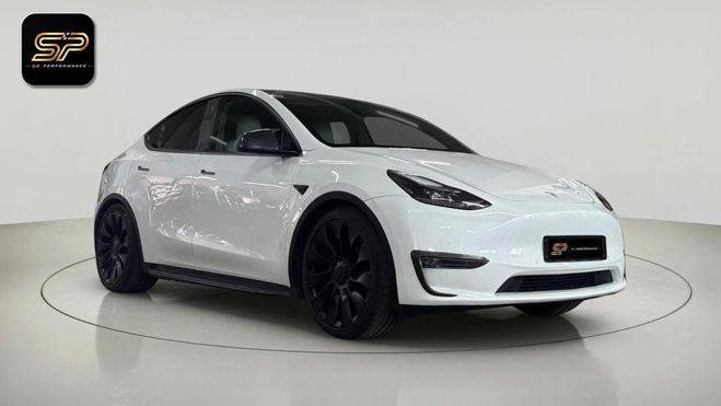 Tesla Model Y Performance * Dual Motor AWD * 534 ch *  Blanc de 2022