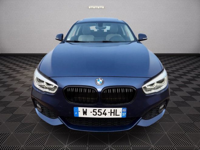 BMW Serie 1 Berline 3porte 118 i Sport Line Steptron Bleu de 2016