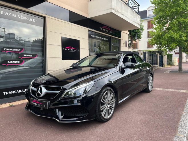 Mercedes Classe E CABRIOLET 250 CDI Fascination A Noir de 2014