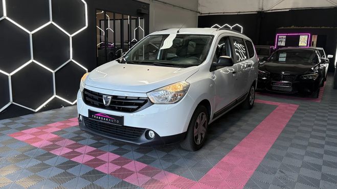 Dacia Lodgy silver line 102ch 7 places radar de recu Blanc de 2016