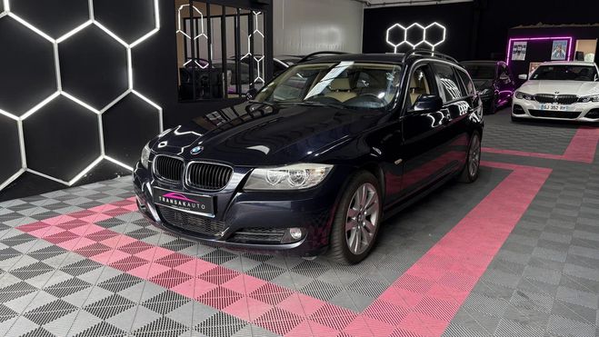 BMW Serie 3 330xd 245ch confort boite auto pack beig Bleu de 2009