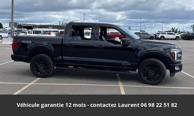 Ford F150 lariat ethanol 5.0l supercrew 4x4 tout c Noir de 2024